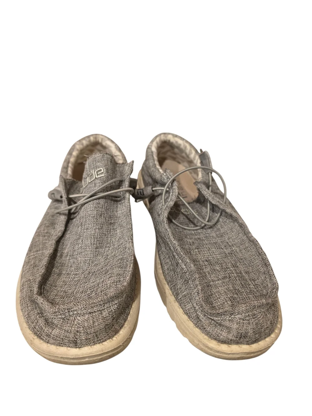 Hey Dude Wally Linen Slip-On in Grey Size 13